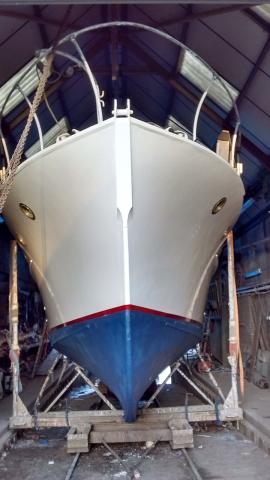 Annenetta - bow/hull view