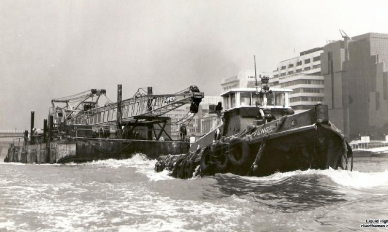 Revenge towing crane barge for General Marine Ltd