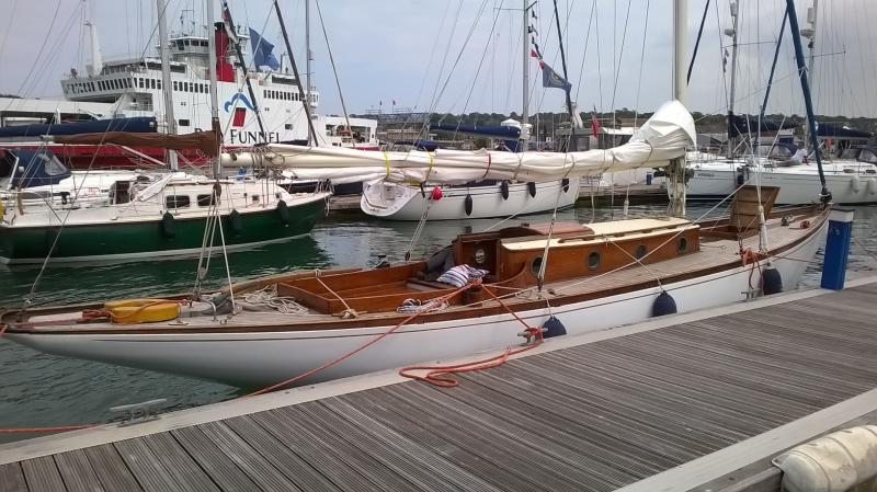 Rogue moored at Chichester Oct 2019