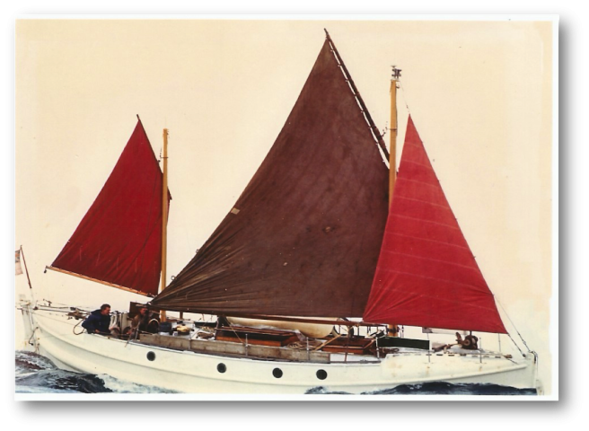 Charterhouse - converted to the yacht Marian 1960s