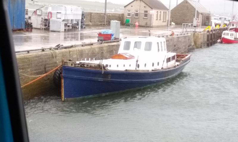 Noup Head moored in harbour