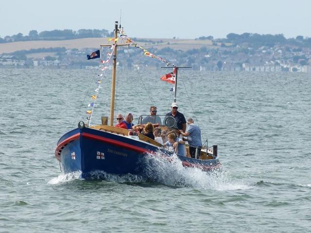 The Chieftain underway (c) Richard Judge