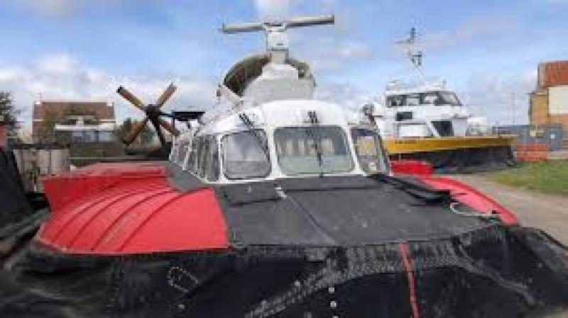 The Twin Prop on slipway