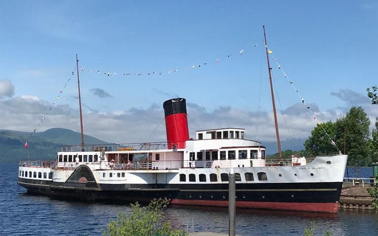 Maid of the Loch at Balloch (c) LLSC