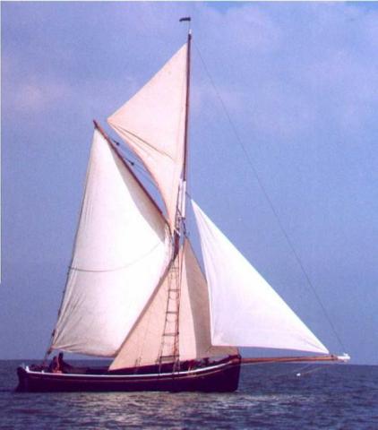 Thistle sailing in 1998