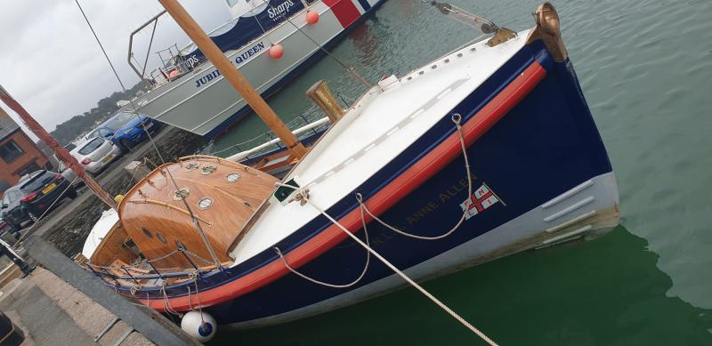 Anne Allen at Padstow August 2020