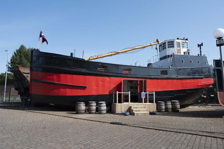 Spartan - now open for 'Inside Out' exhibition at Scottish Maritime Museum