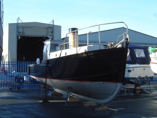 Joyce in boatyard 2019