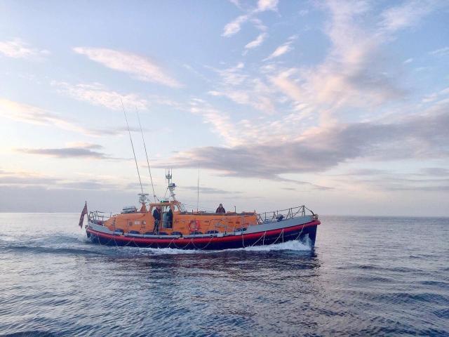 JOSEPH SOAR, Steaming in the Irish Sea, Septmber 2017