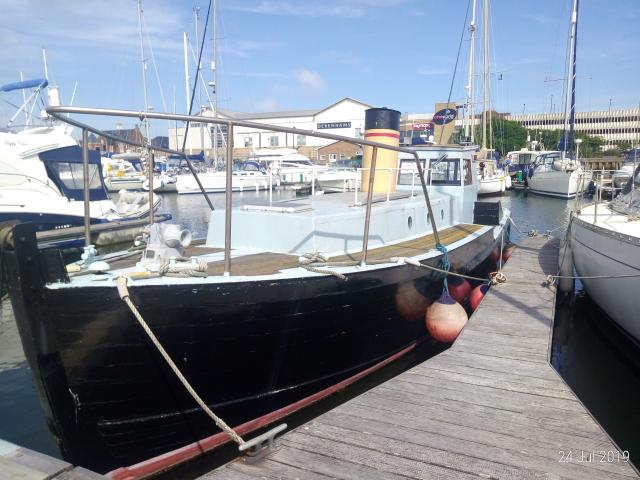 Joyce at moorings 2019