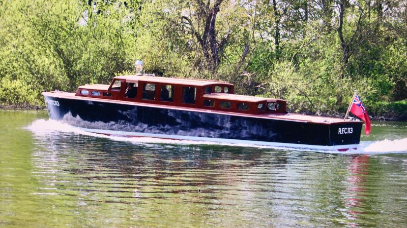 RFC113 ex Makaira nearing the end of her conservation Nov 2020