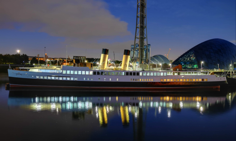 TS Queen Mary at Glasgow Science Centre