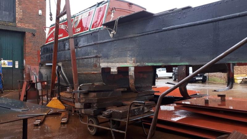 Nuneaton - 40 years of carrying have taken their toll - good for another 40 when complete (c) The Narrow Boat Trust