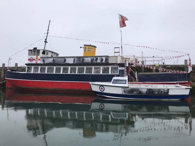 Regal Lady relaunched as Dunkirk Ship floating museum Feb 2021