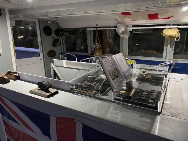 Regal Lady relaunched as Dunkirk Ship floating museum Feb 2021