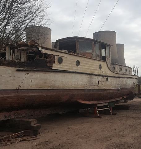 White Aster II at Redhill Marina March 2021