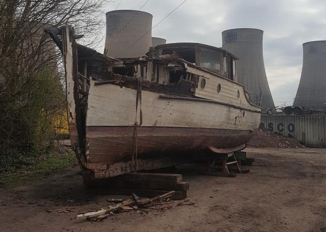 White Aster II at Redhill Marina March 2021