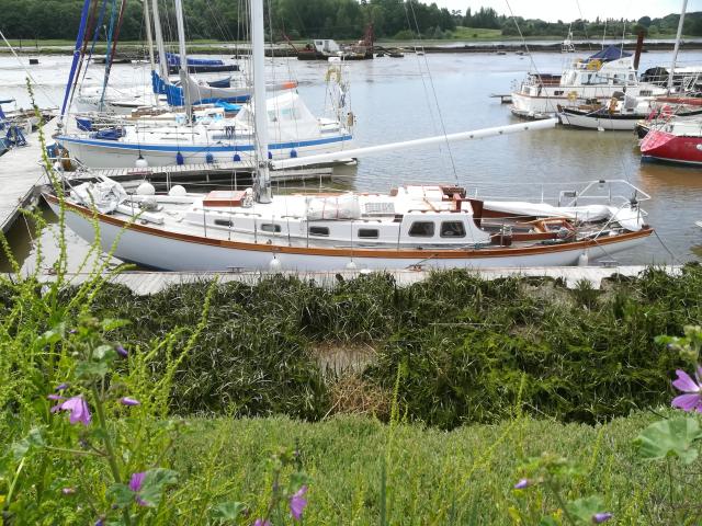 Ostara moored