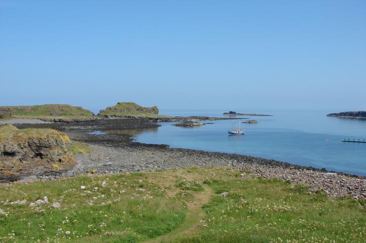 Moored on a sunny day