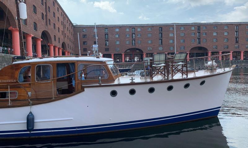 Moored in Liverpool