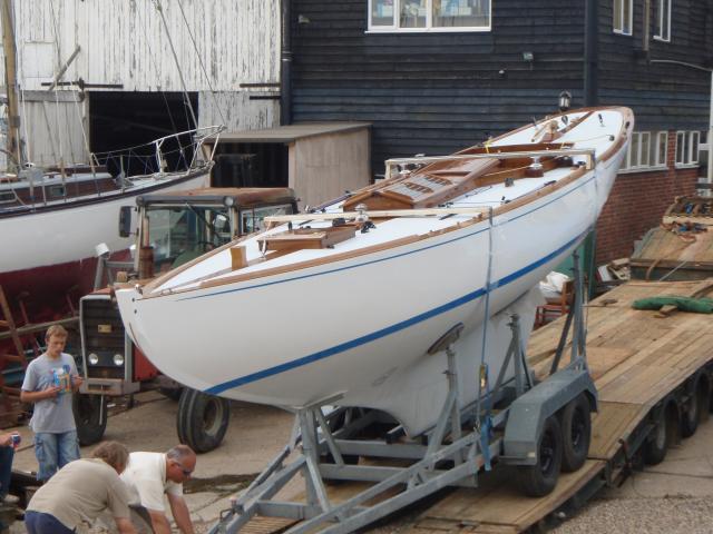 Out of the water