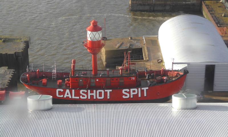 air shot of vessel