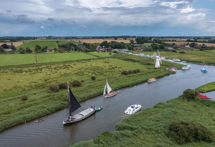 On the River Thurne