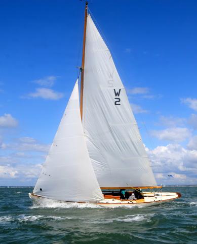 Under sail