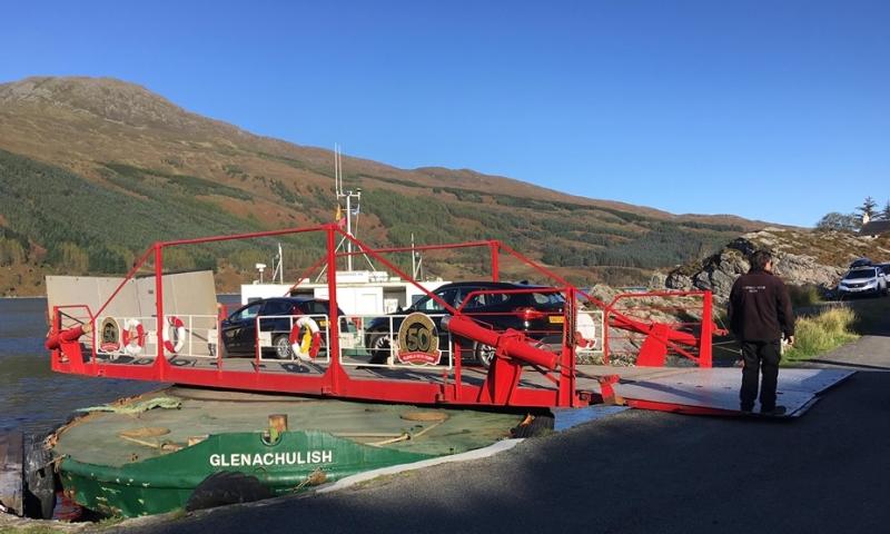 MV Glenachulish - loading up