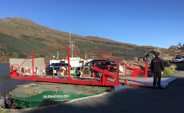 MV Glenachulish - loading up