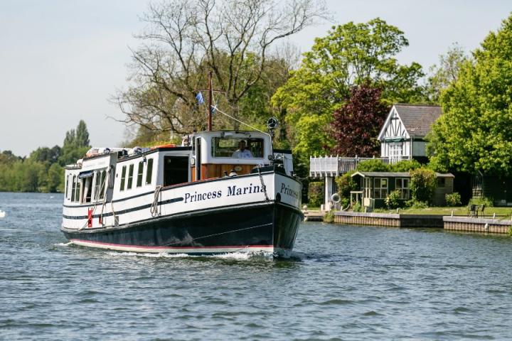 Princess Marina on the Thames