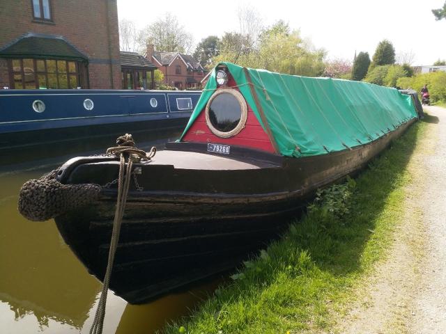 Beech moored