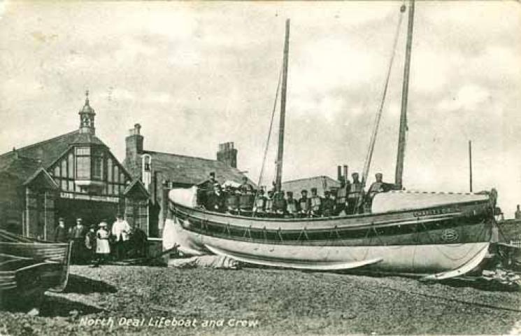 Postcard of the Charles Dibdin (ON 552), circa 1905