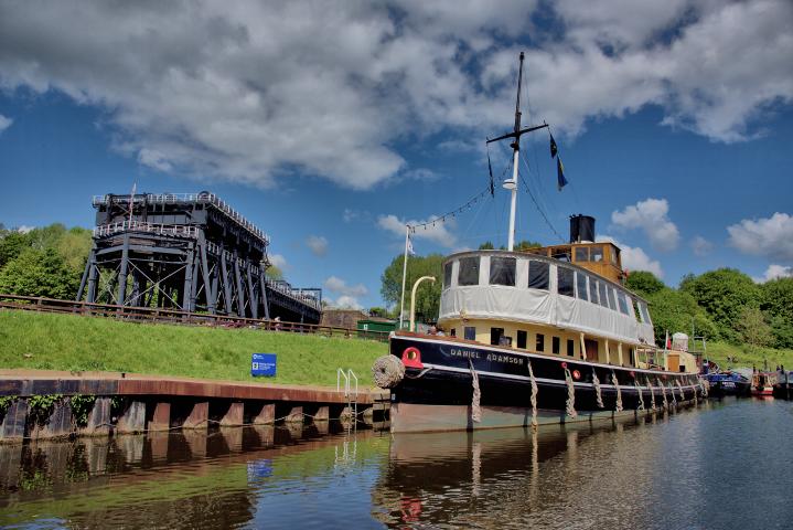 Daniel Adamson at Anderton Boat Lift - 2022 photo Comp entry