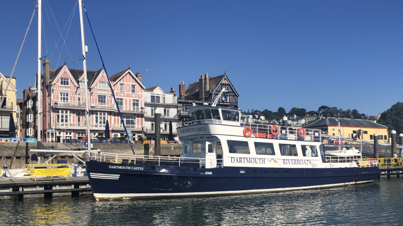 Dartmouth Castle ready for sailing - 2022 Photo Comp Entry