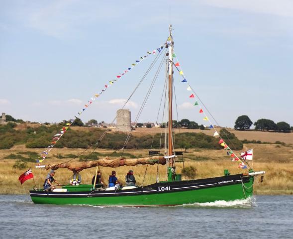 Endeavour with Hadleigh Castle - 2022 Photo Comp entry