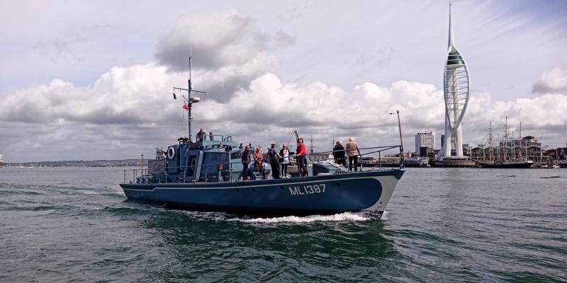 Medusa departs Portsmouth - 2022 Photo Comp entry