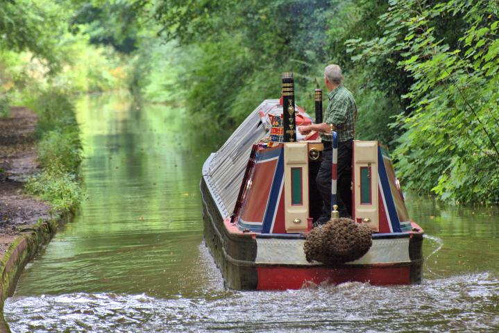 Narrowboat Battersea on the Tyrley Locks flight - Photo Comp 2022 entry