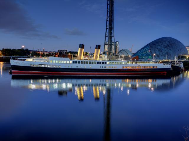 TS Queen Mary at night - 2022 Photo Comp entry