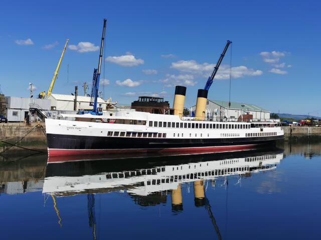 TS Queen Mary getting a makeover - 2022 Photo Comp entry