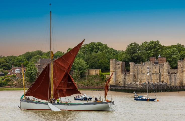 Blue Mermaid on the Medway - 2022 Photo Comp entry