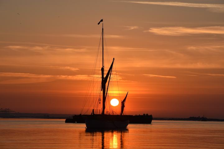 Blue Mermaid with sun coming up - 2022 Photo Comp entry