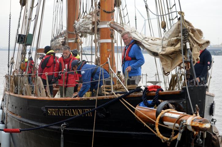 Spirit of Falmouth on the Thames - 2022 Photo Comp entry