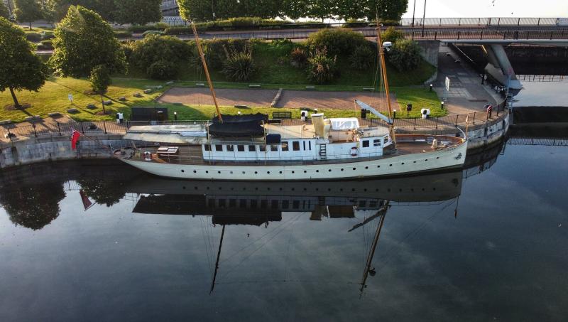 Reflection of Lilian in Chatham Marina - Photo Comp entry 2022