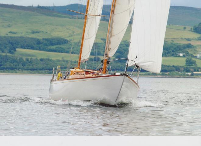 Coigach - under sail (c) David Denholm