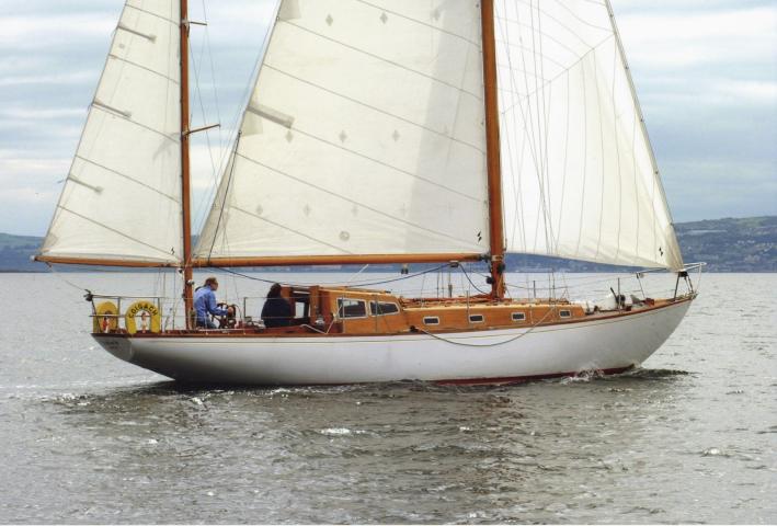 Coigach - under sail (c) David Denholm