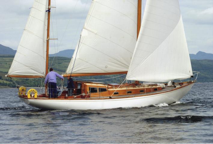 Coigach - under sail (c) David Denholm