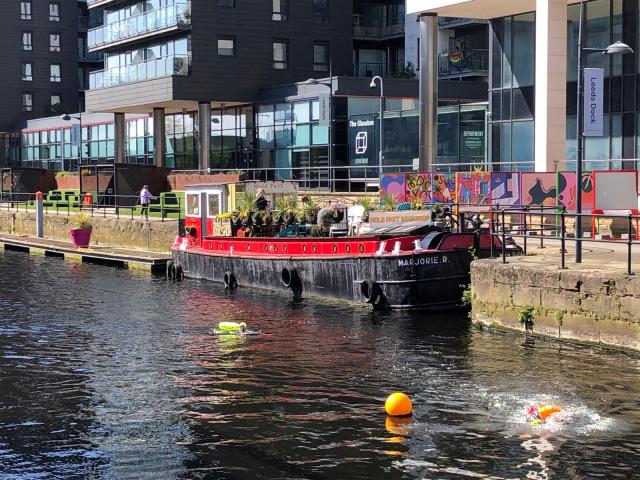 Marjorie R in Leeds Dock