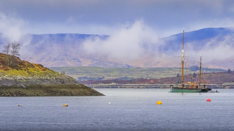 Provident leaving Dunstaffnage