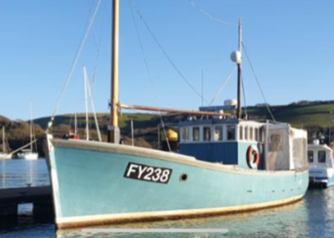 MFV Torbay Queen moored